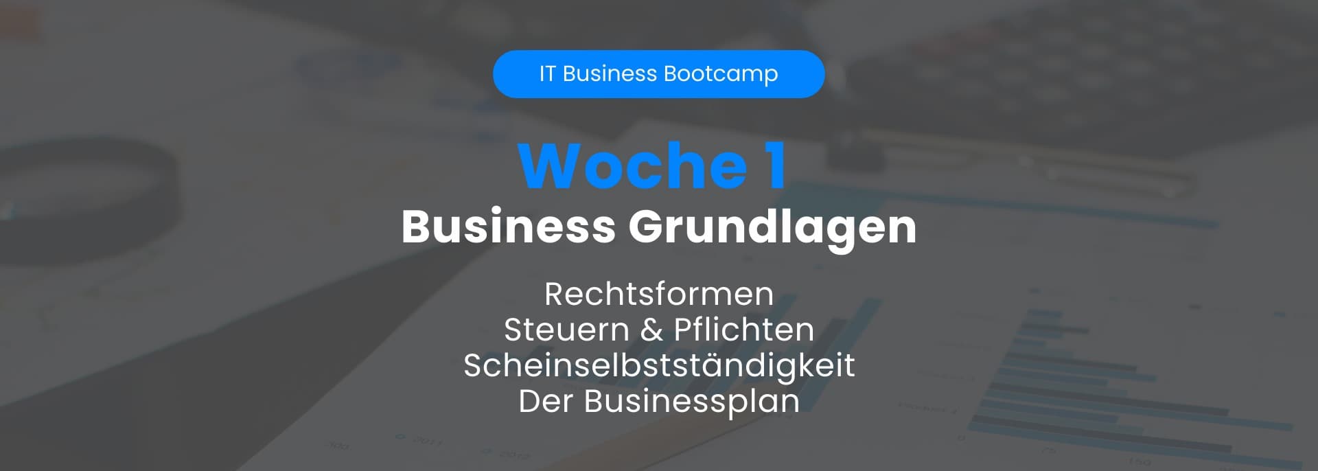 IT Business Bootcamp 5.0 (Woche 1)